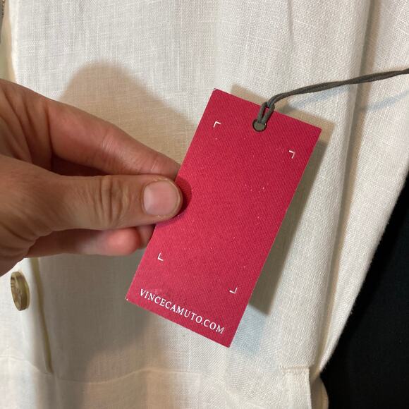 Vince Camuto Cream Sleeveless Jumpsuit - Picture 6 of 13